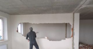 Демонтаж стен Лабинск, цена от 2911 руб.
